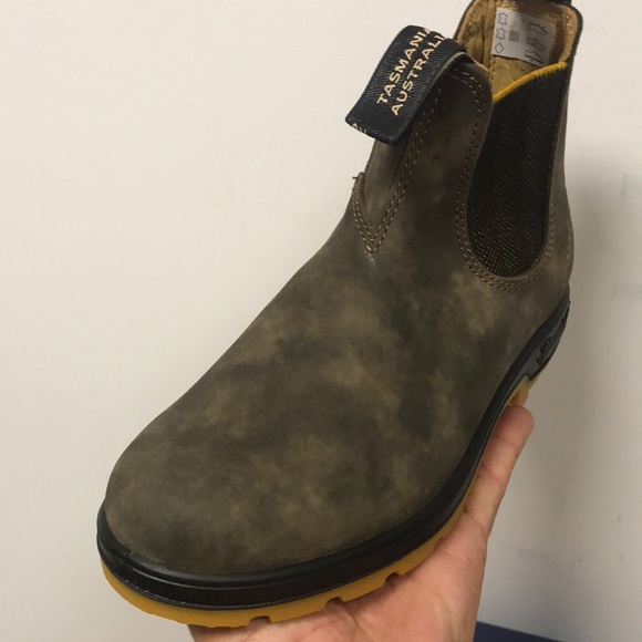 Blundstone 1944 rustic brown/musta rd - Picture 3 of 6